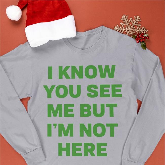 Ciera Rogers I Know You See Me But I'm Not Here Hoodie White
