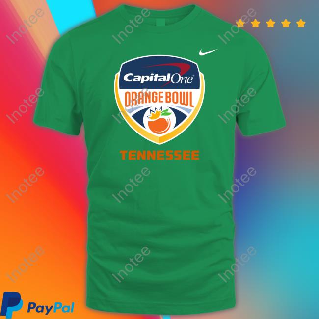 Capital One Orange Bowl Tennesse T Shirt Tennessee Football