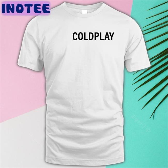 Coldplay Shirt