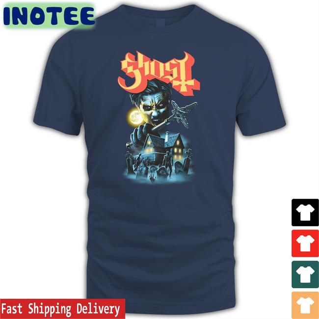 Ghost Cemetery Tee Shirt