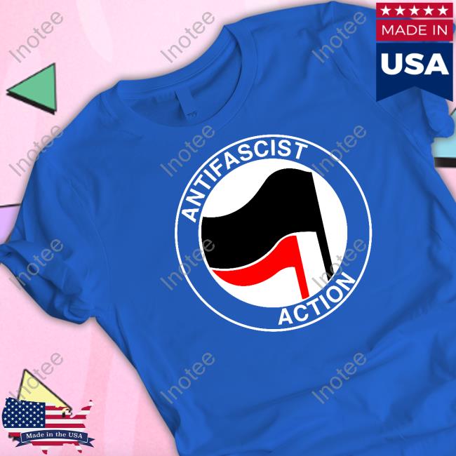 Antifascist Flag Action Shirts