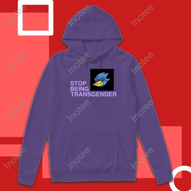 Thomastheplankengine Stop Being Transgender T-Shirt Berdly Deltarune Sprite