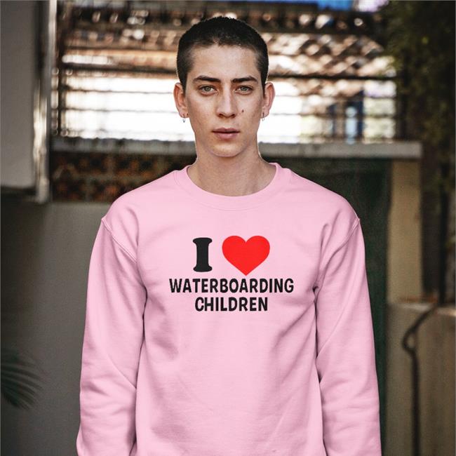 Shirts With Threatening Auras I Love Waterboarding Children T Shirt Disturbingshirt