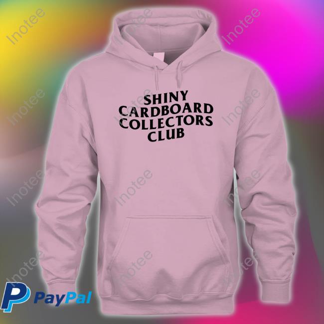 Trading Card Joe Shiny Cardboard Collectors Club Sweatshirt