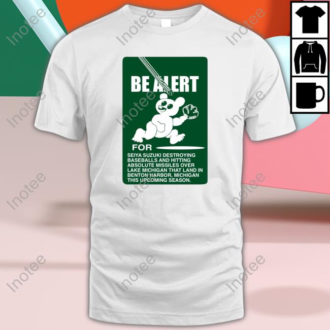 Be Alert For Seiya Suzuki Hoodie