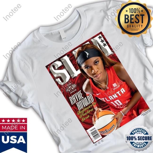 Slam 244 Rhyne Howard Nightmare On Peachtree Street Tee Shirts Slamgoods