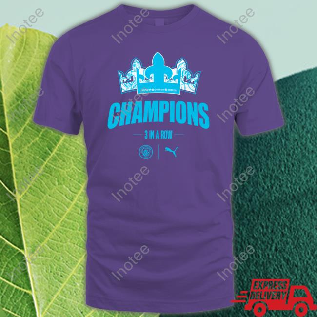 Manchester City X Puma 22/23 Premier League Champions Tee