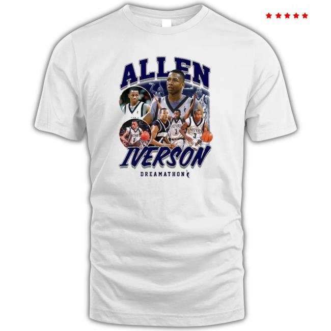 Official Allen Iverson Georgetown shirt, hoodie, tank top, sweater and long sleeve t-shirt