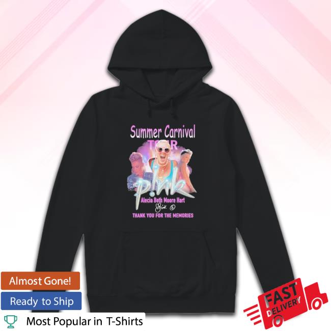 Summer Carnival Tour Alecia Beth Moore Hart Thank You For The Memories Shirt Summer Carnival Tour Alecia Beth Moore Hart Thank You For The Memories Long Sleeve T Shirt