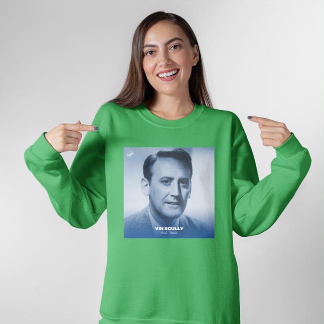Vin Scully 1927-2022 T Shirt Los Angeles Dodgers