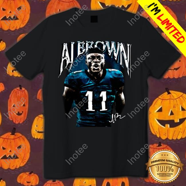 Quez Watkins Wearing Aj Brown Shirts