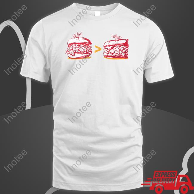 Bar-B-Que > Cheesesteak Tee Shirt