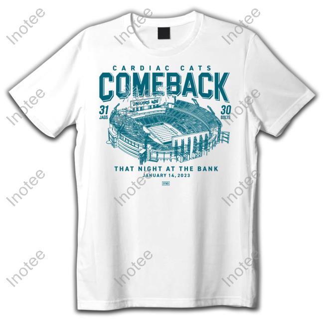 DTWD Originals Store The Cardiac Cats That Night At The Bank Tee Shirts