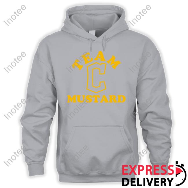 Cleveland Guardians Team Mustard Tee Shirts Guardians Hot Dogs