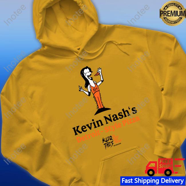 Boxofgimmicks Merch Kevin Nash's Detroit Style Pizza Shirt Kevin Nash's Detroit Style Pizza Tee Shirt