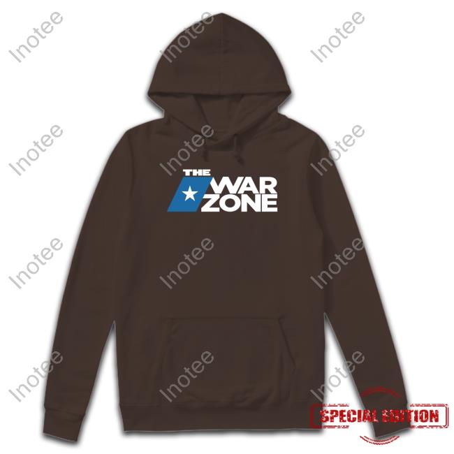The Drive Store The War Zone Logo Raglan Long Sleeve Tee The Drive Store The War Zone Logo Raglan Shirt