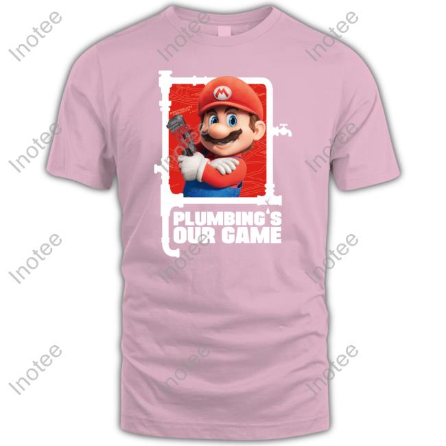 Plumbing's Our Game Long Sleeve Tee Shirt Out Of Context Simpsons Couch Gags