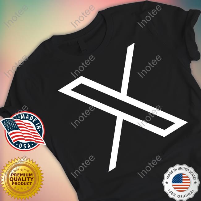 Twitter X Logo Tee Shirt