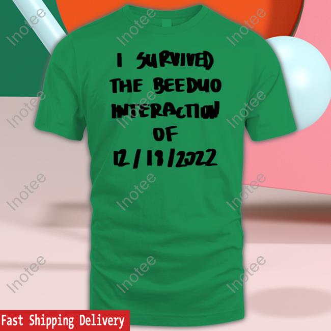 Teya Li Vil Day I Survived The Beeduo Interaction Of 12-18-2022 T Shirt Ranboo Tubbo