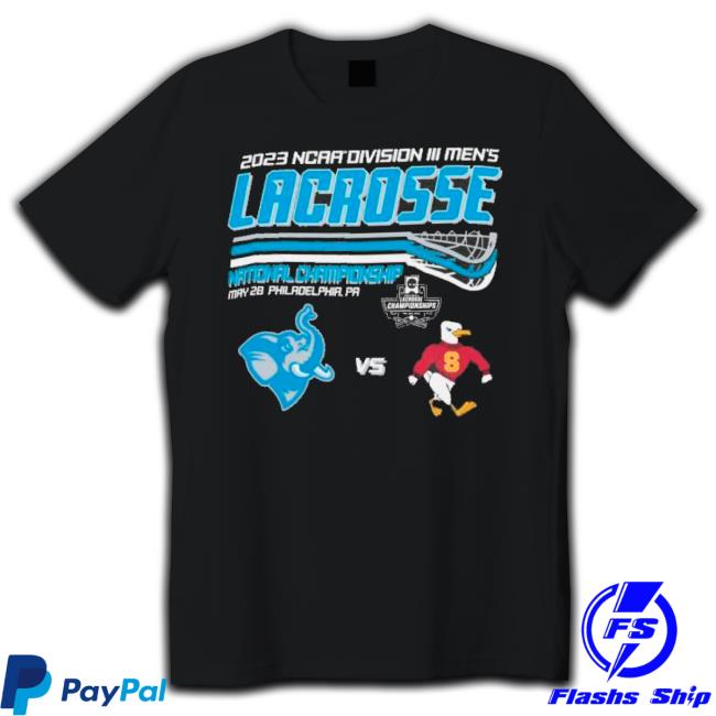 Salisbury Vs Tufts 2023 Division Iii Men’S Lacrosse National Championship Matchup Shirt