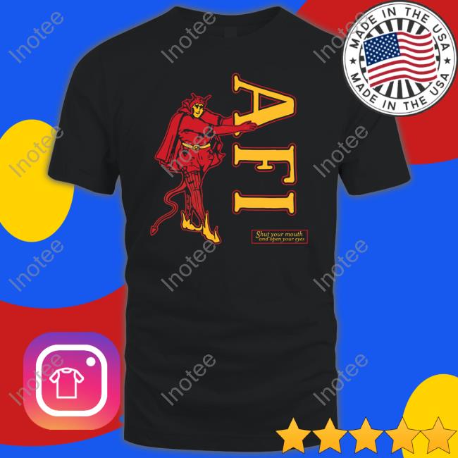 Afireinside Shop Afi Shut Your Mouth And Open Your Eyes Devil Long Sleeve Tee Shirt