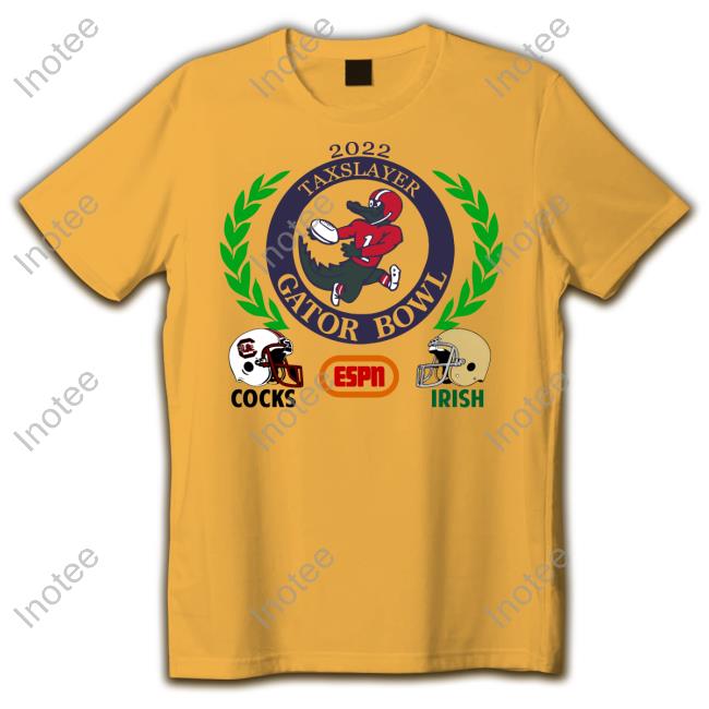 Taxslayer Gator Bowl Cock Irish Shirt