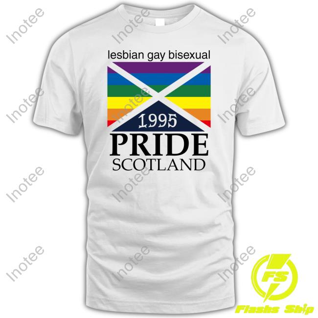 Lesbian Gay Bisexual 1995 Pride Scotland Shirt Glasgow Women's Library