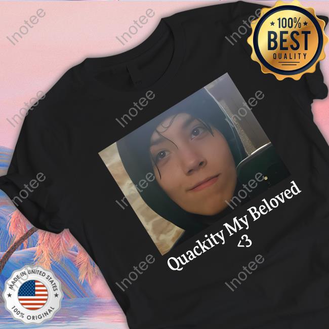 Karl Wearing His Quackity Shirts