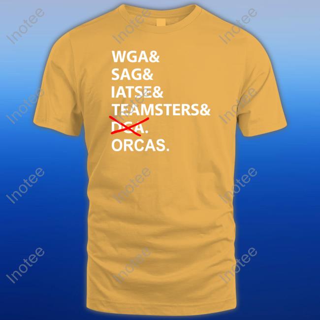 Wga& Sag& Iatse& Teamsters& Dga Orcas Hoodie