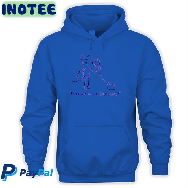 To Whom Am I Squeaking Hoodie