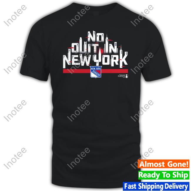 New York Rangers 2023 Stanley Cup Playoffs No Quit In New York Sweatshirt