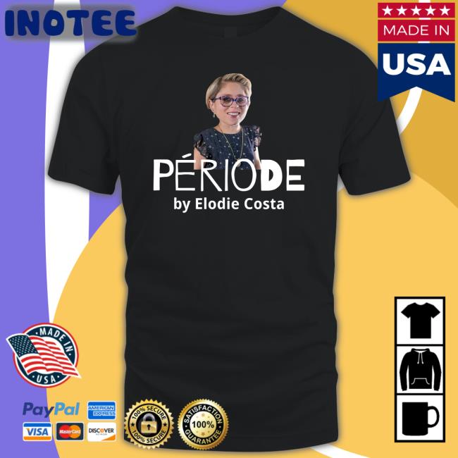 Merch Officiel Periode By Elodie Costa Long Sleeve Tee Shirt