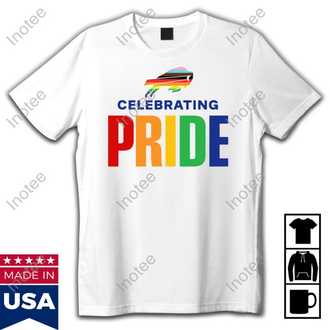 Buffalo Bills Celebrating Pride Month Shirts