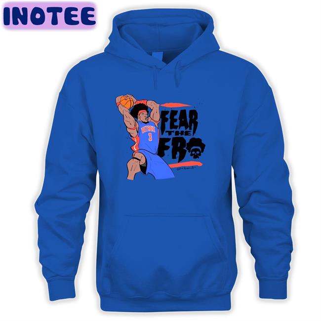 Fear The Fro Hoodie Gianpistons