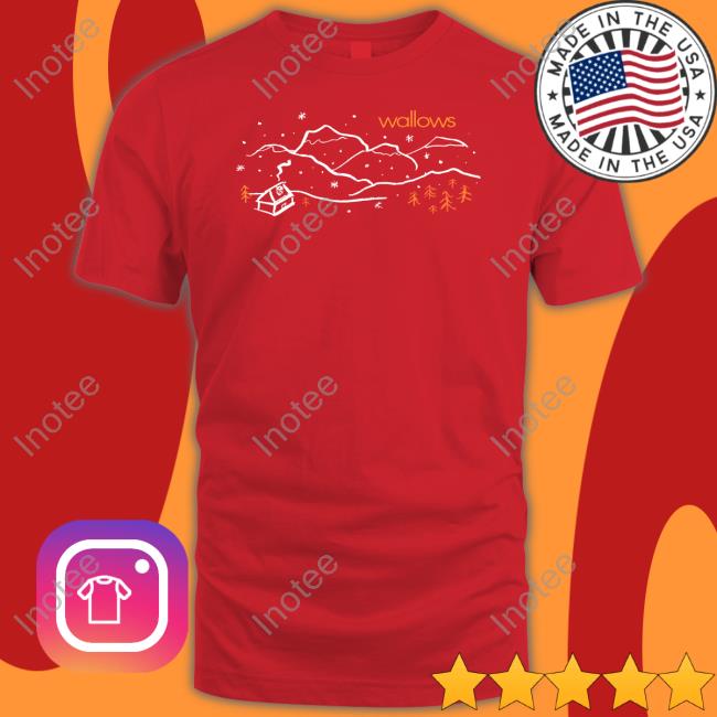 Wallowsmusic Store Wallows Winter Scene Sweatshirt
