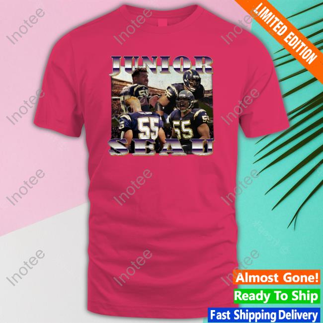 Fanessah Junior Seau Shirt Los Angeles Chargers