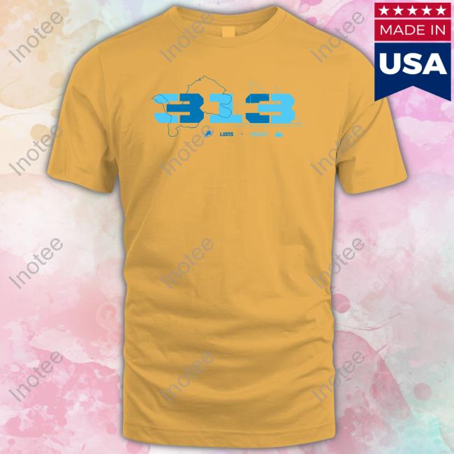 Teamninja Merch Ninja X Detroit Lions 313 Shirts