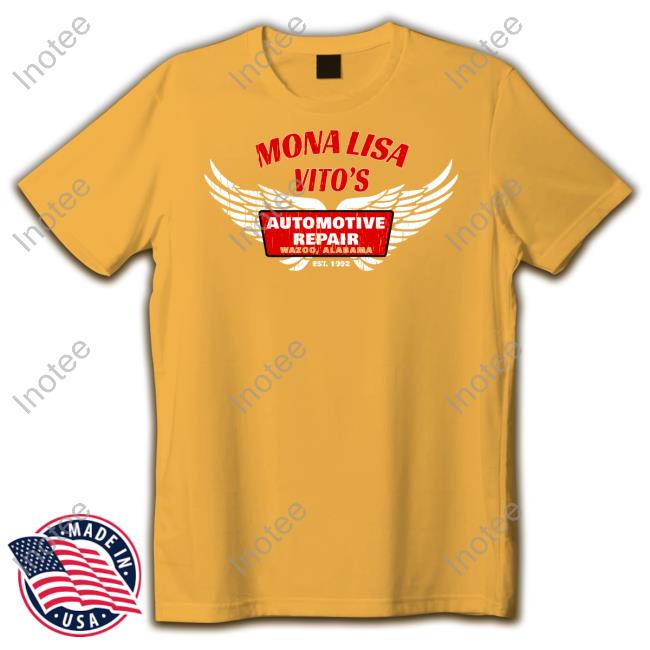 Super 70S Sports Store Mona Lisa Vito Auto Repair Long Sleeve T Shirt