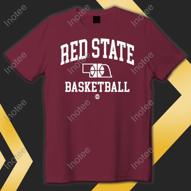 Bbbprinting Red State Baseball T Shirt