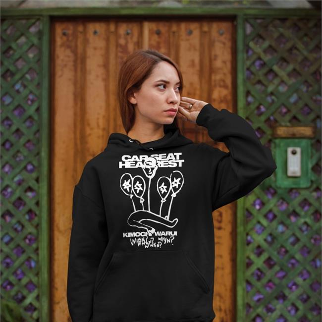 Cshmerch Car Seat Headrest Kimochi Warui Shirt Carseatheadrestmerch