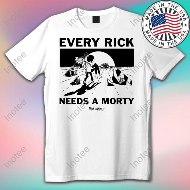Every Rick Needs A Morty Long Sleeve Tee Shirt Toonfckr