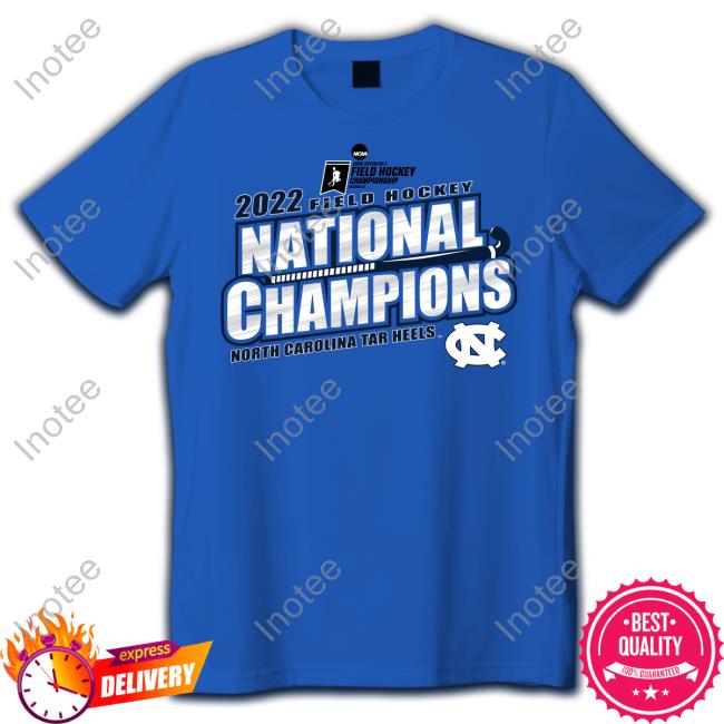 Carolina Blue North Carolina Tar Heels 2022 Ncaa Field Hockey National Champions Long Sleeve Tee Shirt