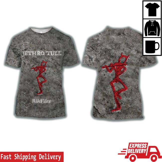 Jethro Tull Rokflote Album Cover 3D Unisex Sweatshirt