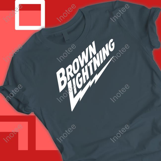 Lamorne Shop Brown Lighting Long Sleeve T Shirt Lamorne Morris Lamorne Brown Lighting T Shirt