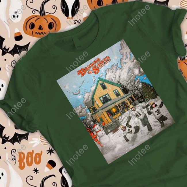 Cleveland Browns Browns Vs Saints Game 15 Dec 24 Tee Shirts New Orleans Saints