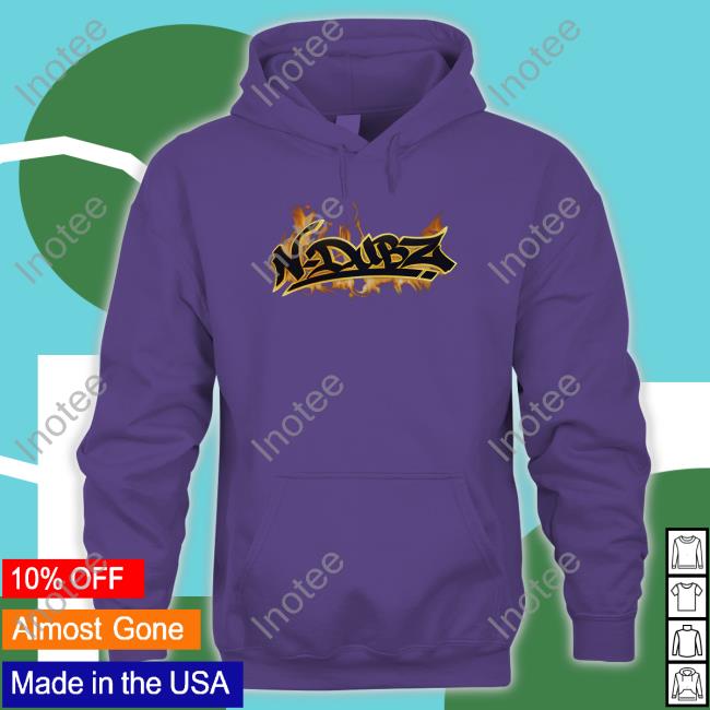 N-Dubz Tour Shirt N-Dubz Flame Logo Long Sleeve Shirt