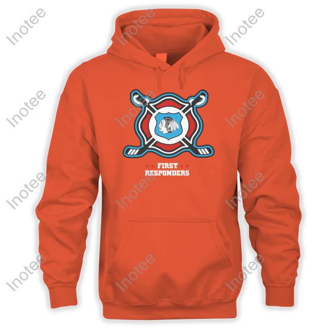 Cbh Shop Chicago Blackhawks First Responders Tee Shirts Blackhawks Store
