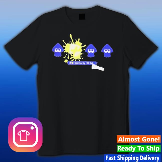 Official Nintendo Splatoon 3 X Uniqlo Shirt Official Nintendo Splatoon 3 X Uniqlo Shirt