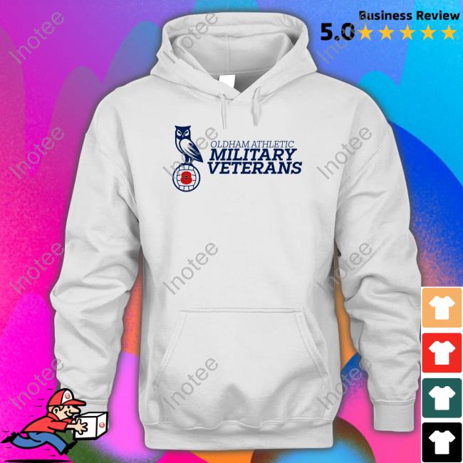 Oldham Military Vets Oldham Athletic Military Veterans T Shirt Oldham Athletic A.F.C.