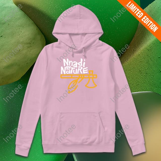 Thederricknnadi Store Nnadi By Nature Hoodied Sweatshirt